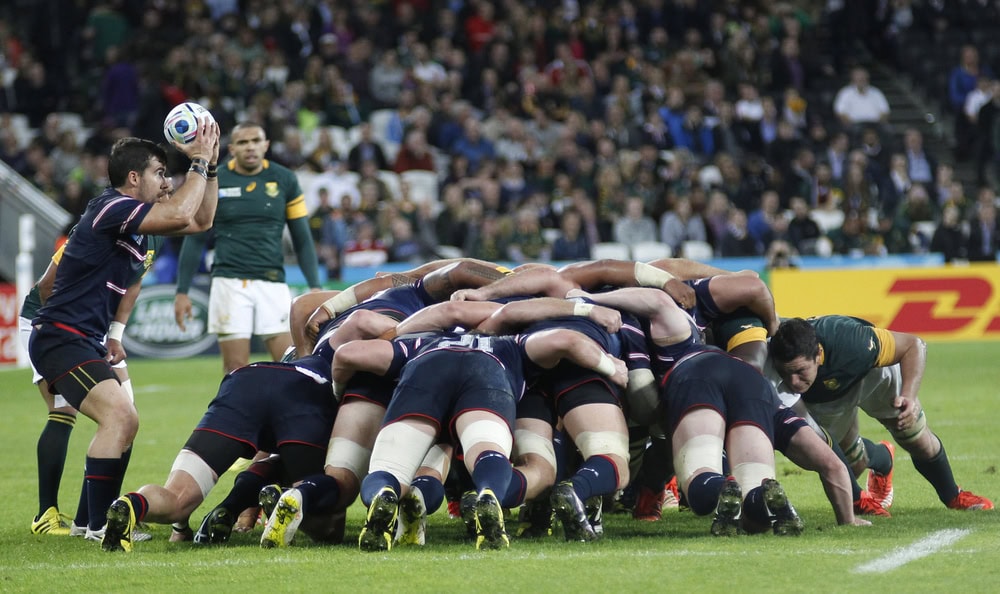 good teamwork rugby team