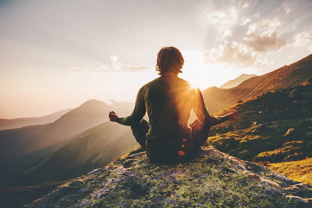 recharge with meditation