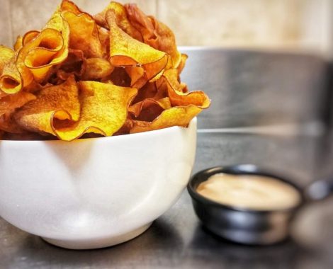 Chips di zucca - Cucina locale rivisitata Ostuni
