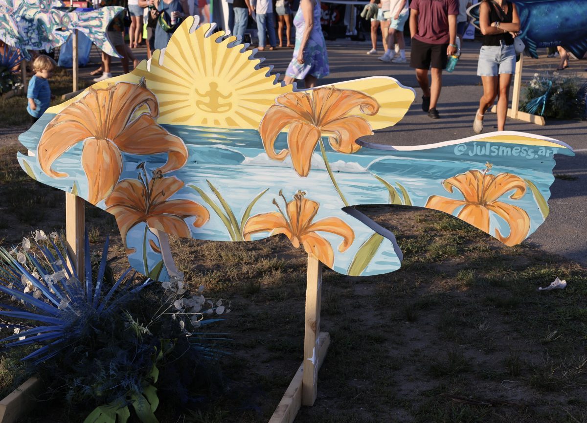 Art and vendors at Levitate Music Festival 2025