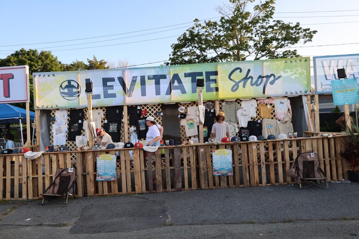 Art and vendors at Levitate Music Festival 2025
