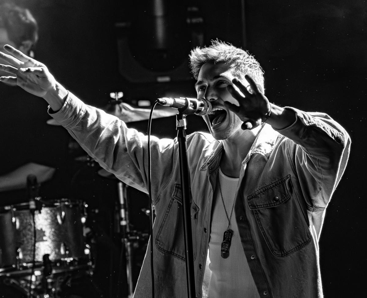 Grayscale at Paradise Rock Club in Boston, MA on April 13, 2024.