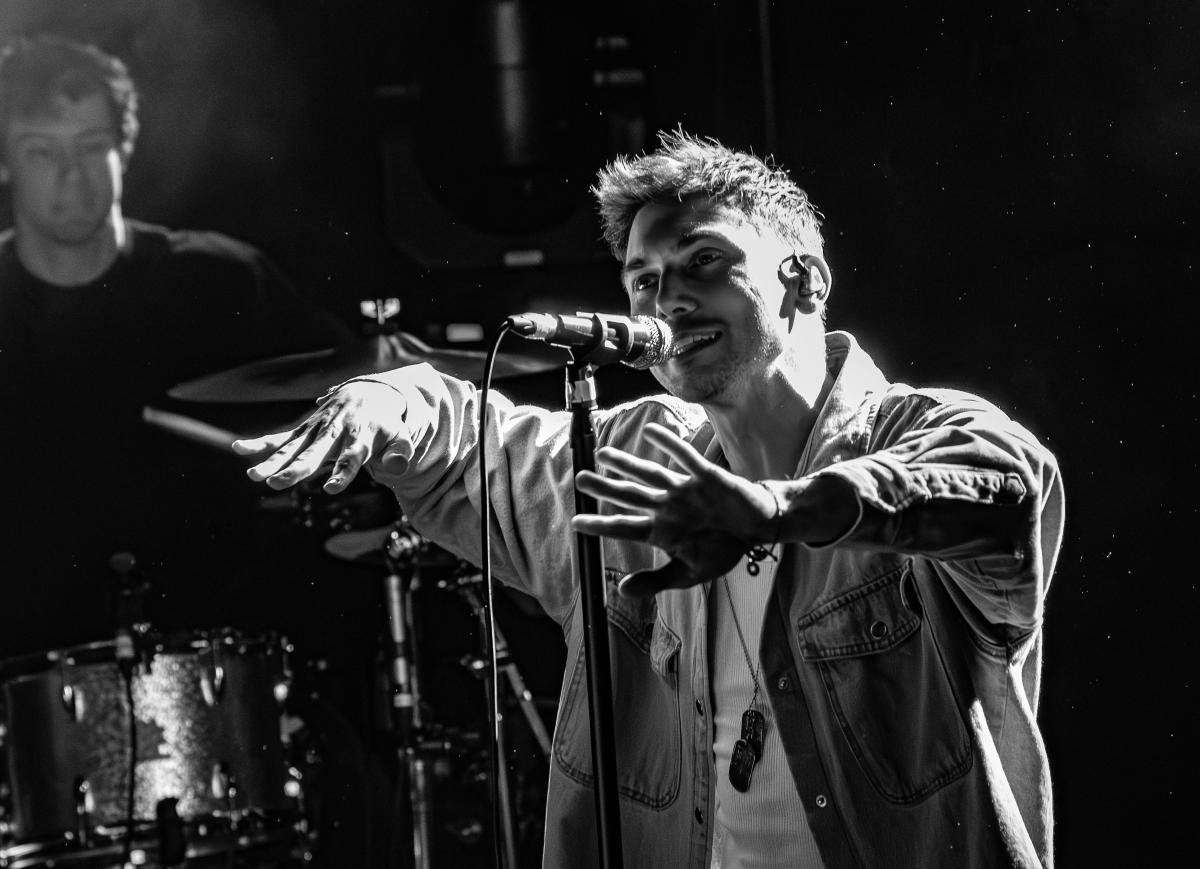 Grayscale at Paradise Rock Club in Boston, MA on April 13, 2024.