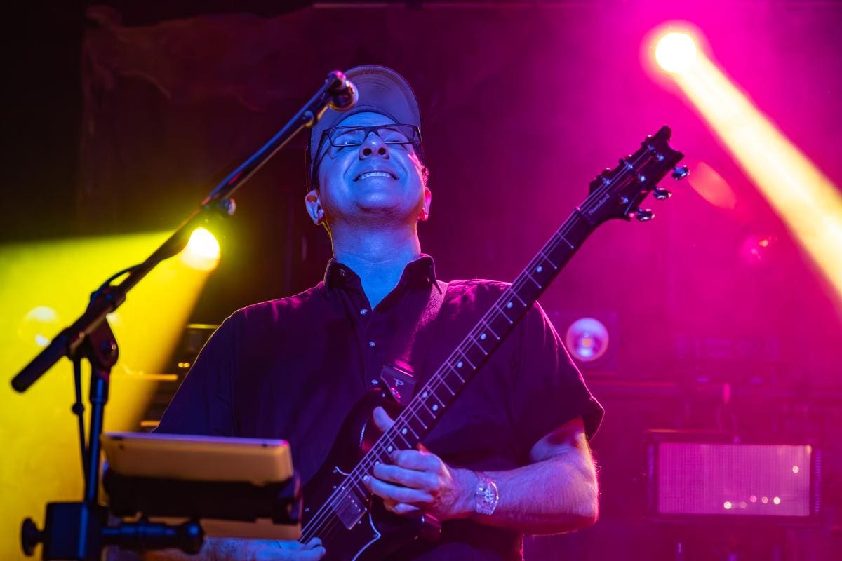 Bluestar Radiation at Soundcheck Studios in Pembroke, Massachusetts on November 19, 2023.