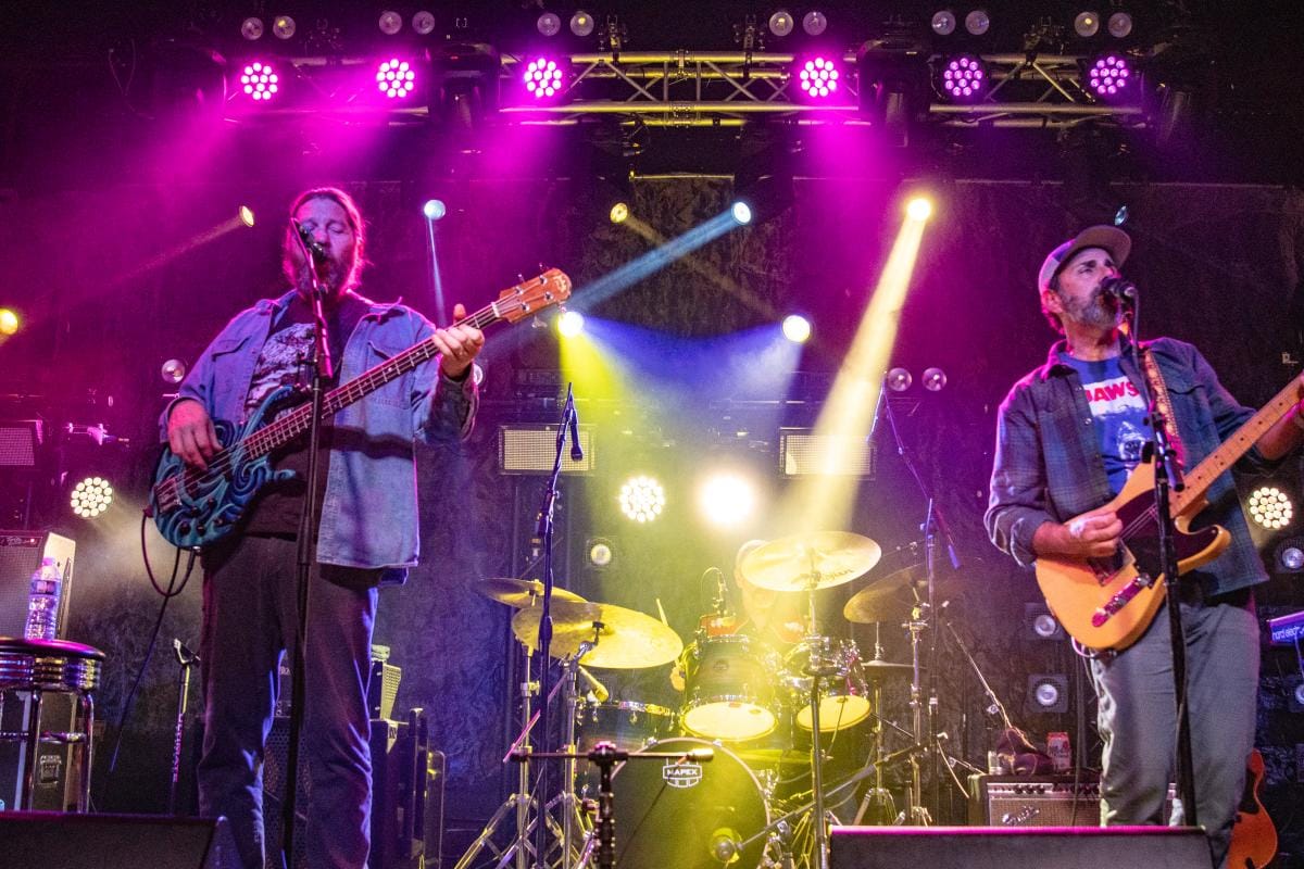 Bluestar Radiation at Soundcheck Studios in Pembroke, Massachusetts on November 19, 2023.