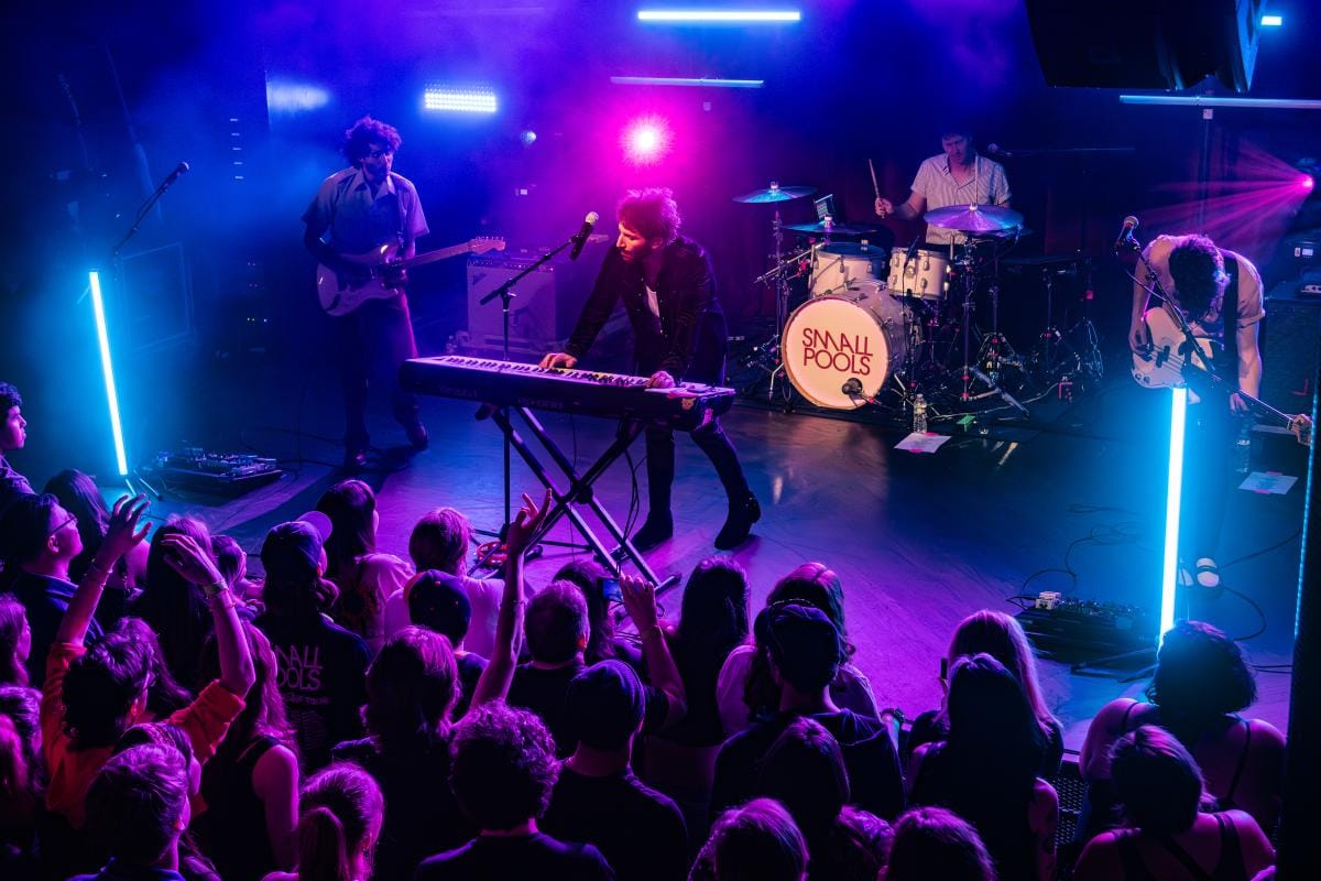 Smallpools at Paradise Rock Club in Boston, MA on April 13, 2024.