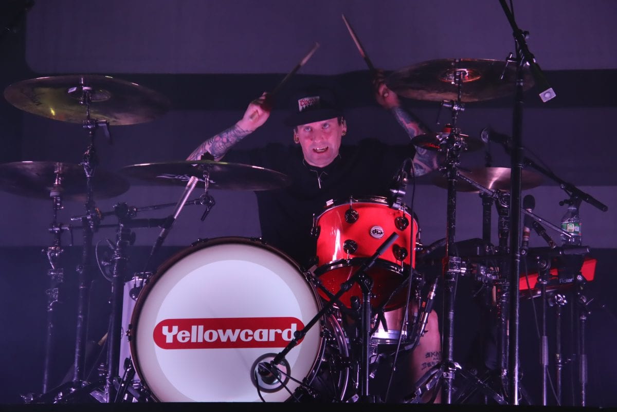 Yellowcard at Leader Bank Pavilion in Boston, Massachusetts on June 17, 2026.