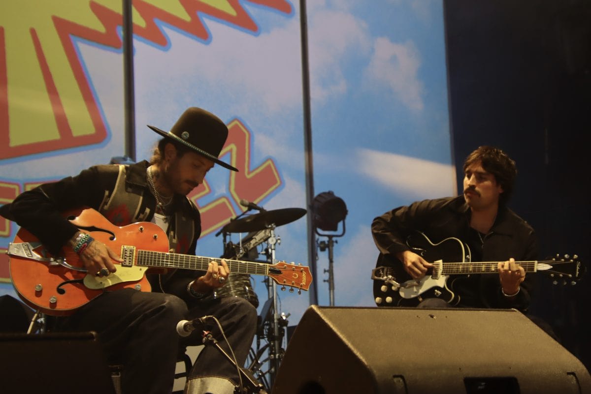 Hermanos Gutierrez at Xfinity Center in Mansfield, Massachusetts on June 20, 2026.