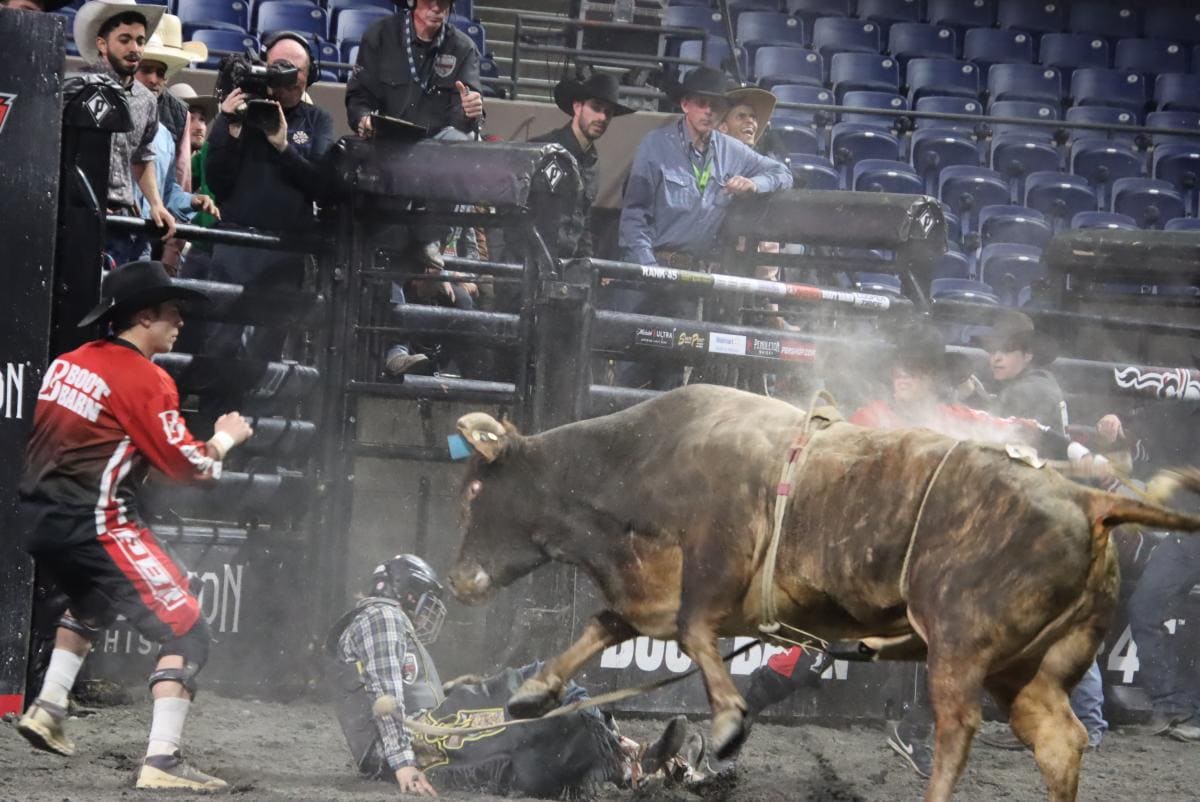 The PBR Pendleton Whisky Velocity Tour (Beatbox PBR Worcester) at the DCU Center in Worcester, Massachusetts February 22, 2025.