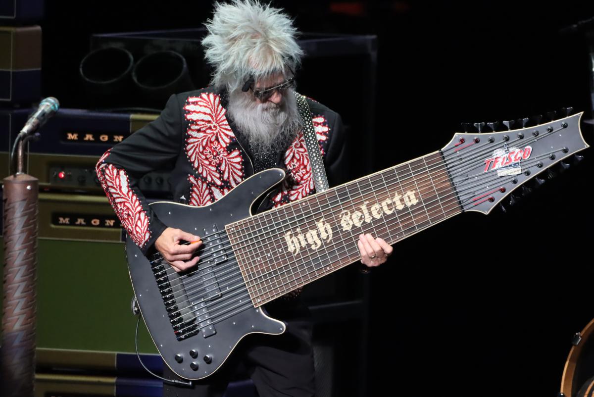 ZZ Top at the Xfinity Center in Mansfield, MA on August 17, 2024.