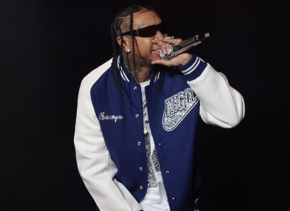 Tyga at the Xfinity Center in Mansfield, MA on August 6, 2025.