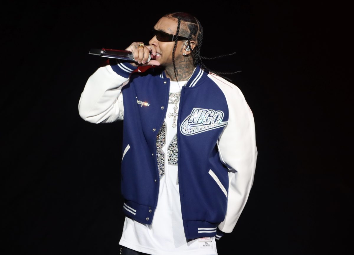 Tyga at the Xfinity Center in Mansfield, MA on August 6, 2025.