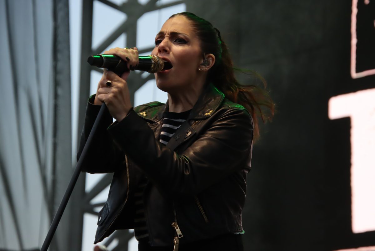 The Interrupters at Westville Music Bowl in New Haven, CT on August 23, 2025.