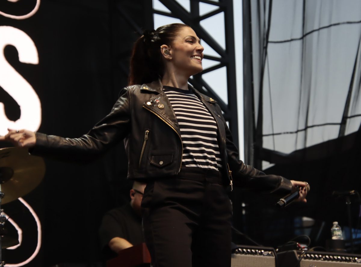 The Interrupters at Westville Music Bowl in New Haven, CT on August 23, 2025.
