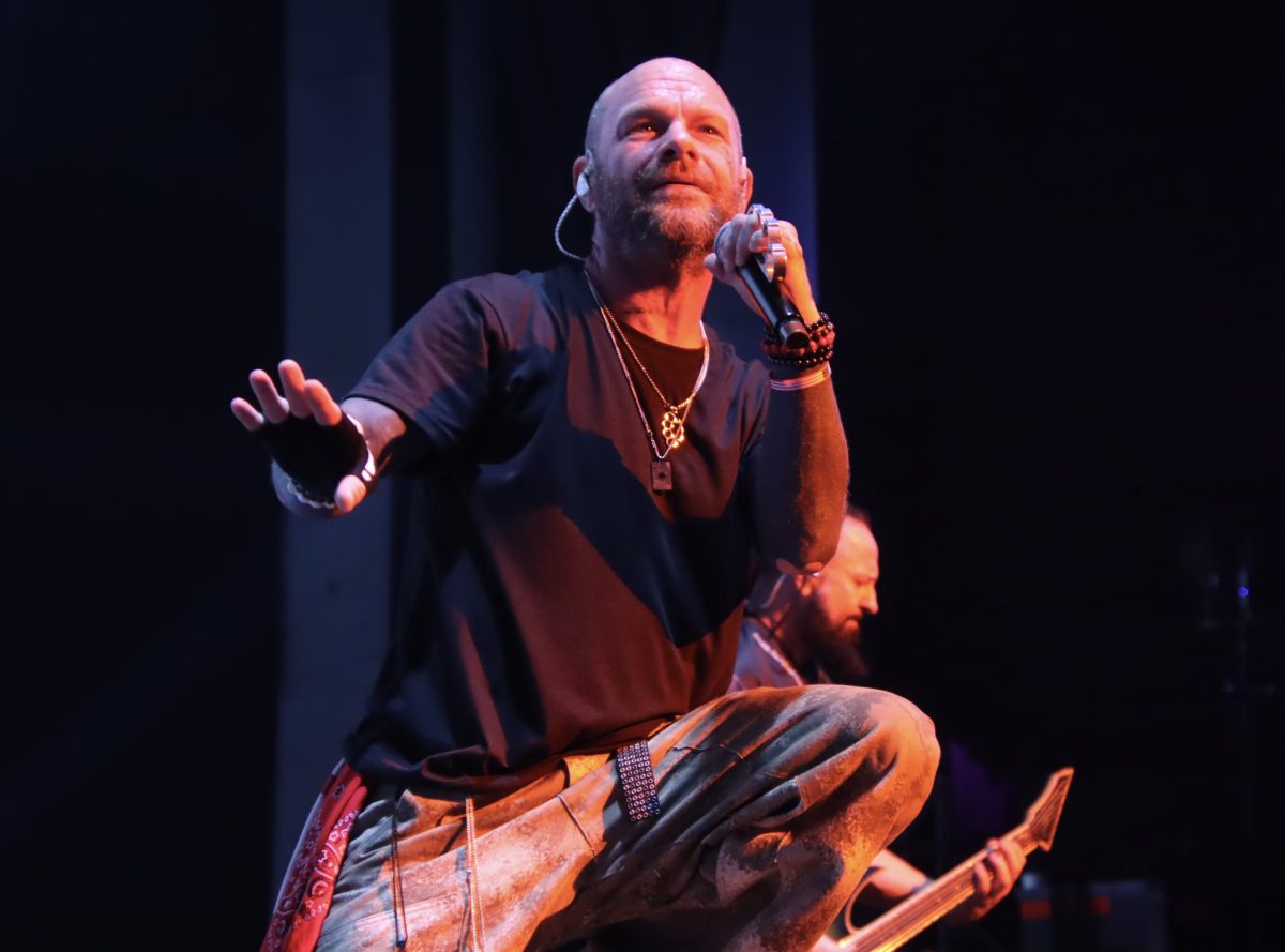 Five Finger Death Punch at Xfinity Center in Mansfield, Massachusetts on July 30, 2026.