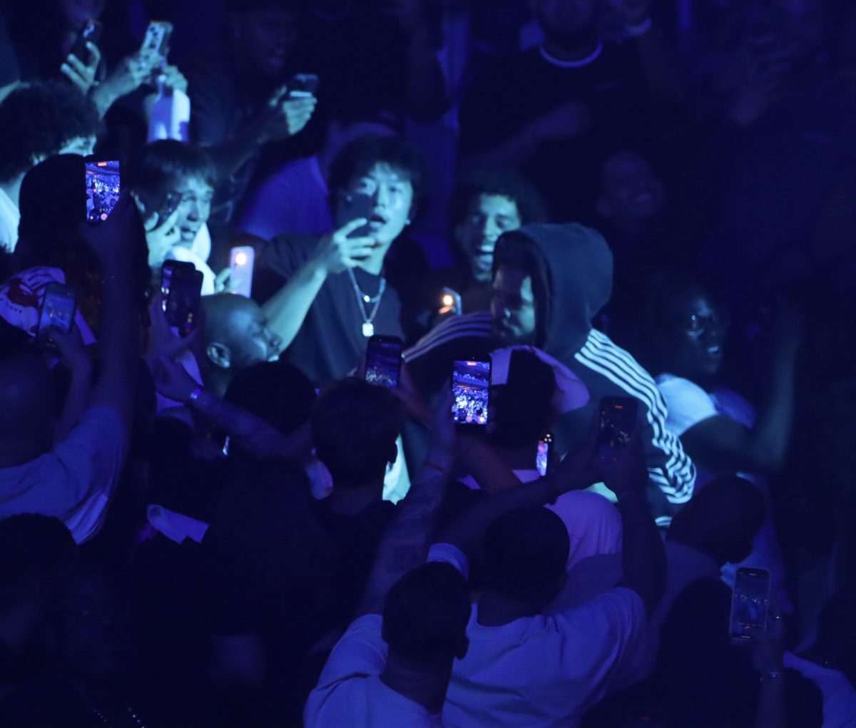 J Cole at TD Garden in Boston, Massachusetts on August 7, 2026.
