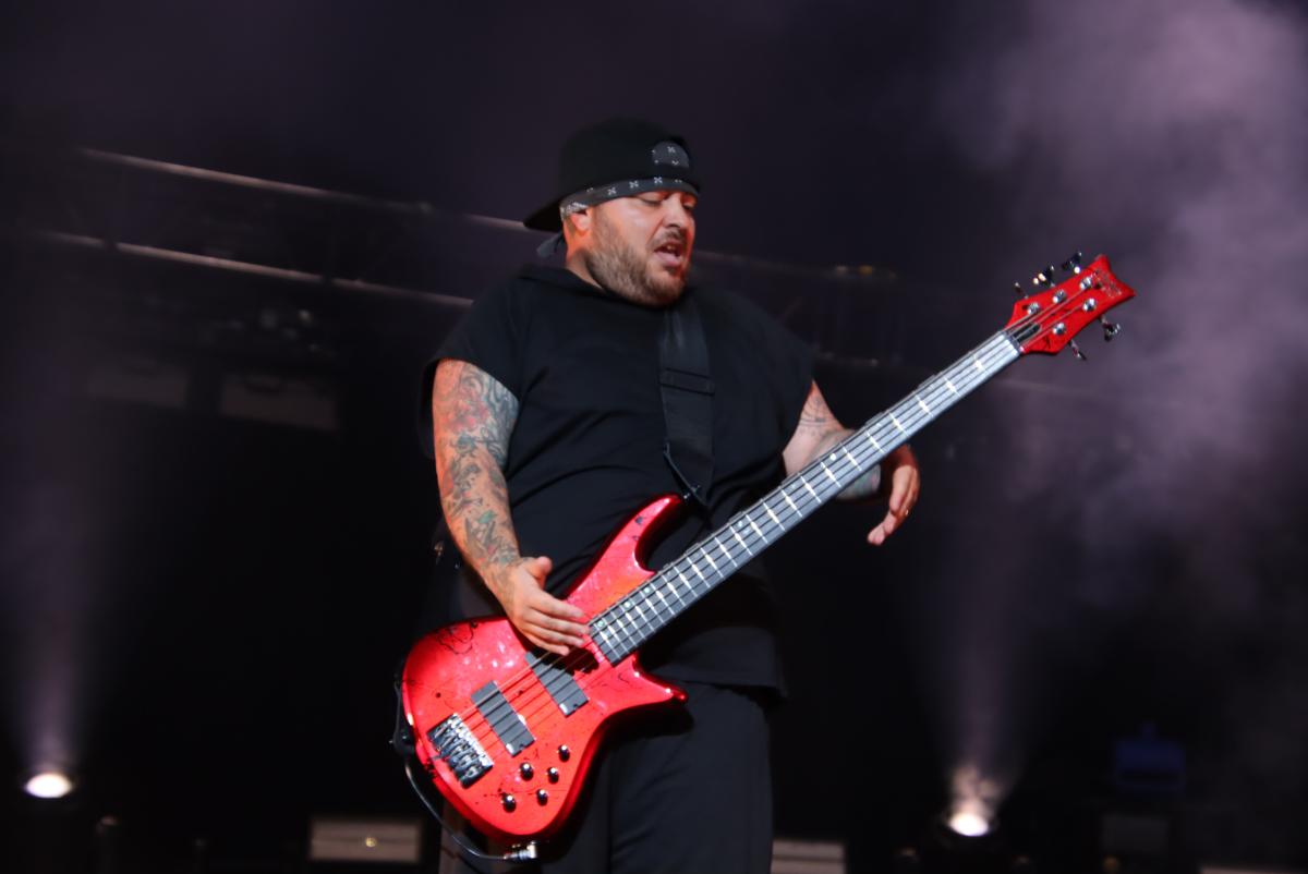 Korn at the Xfinity Center in Mansfield, MA on 9/21/2024