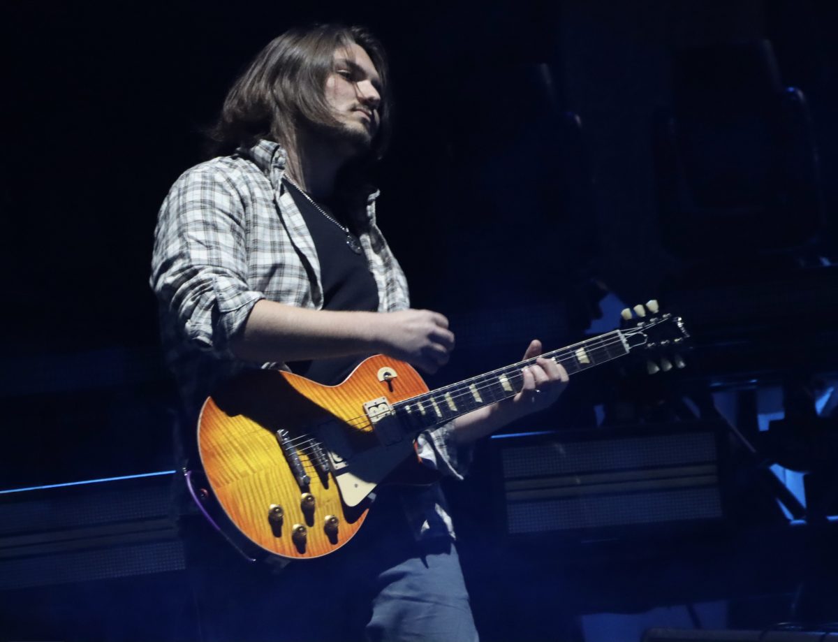 Blake Whiten at TD Garden in Boston, Massachusetts on March 5, 2026.