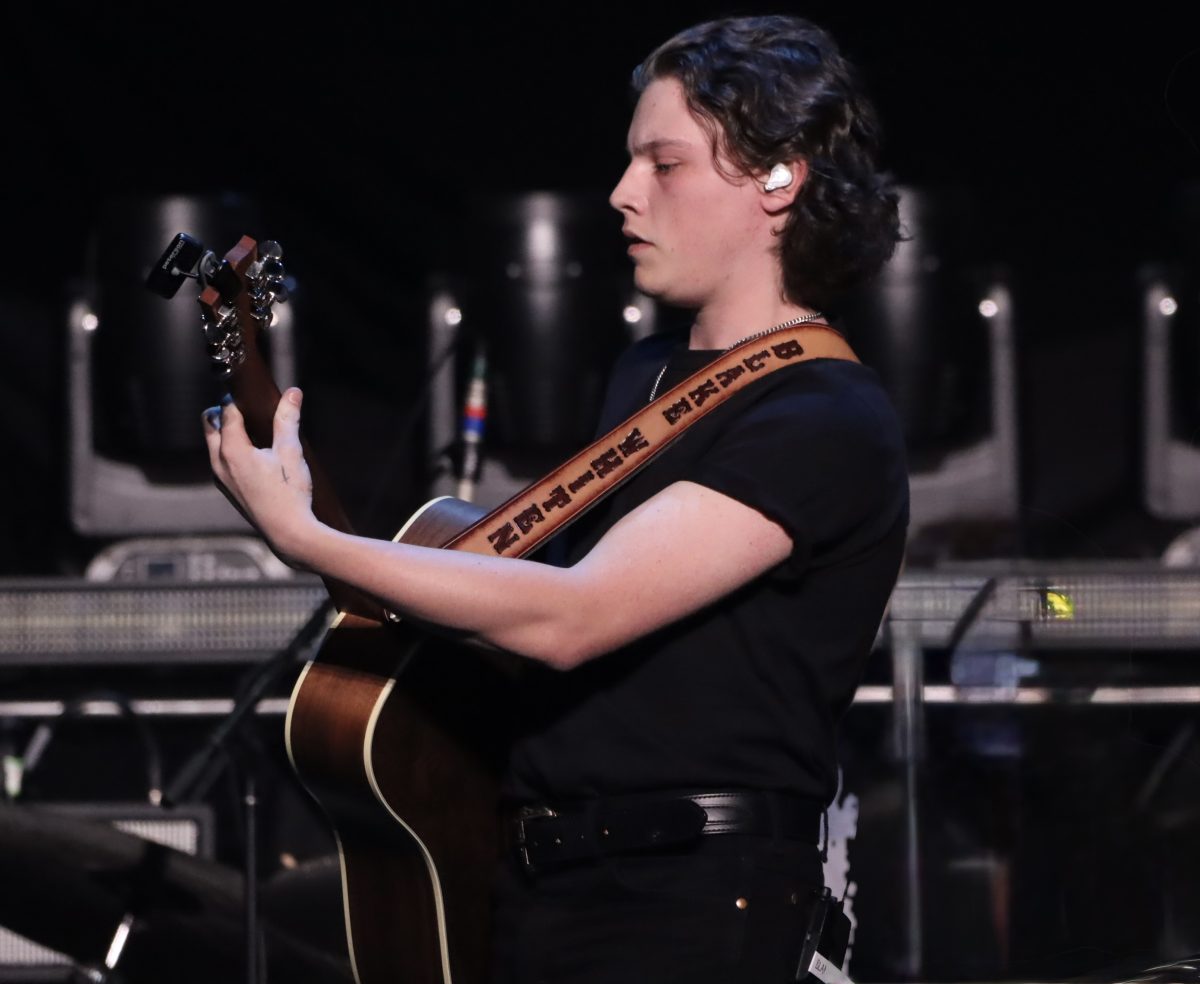 Blake Whiten at TD Garden in Boston, Massachusetts on March 5, 2026.