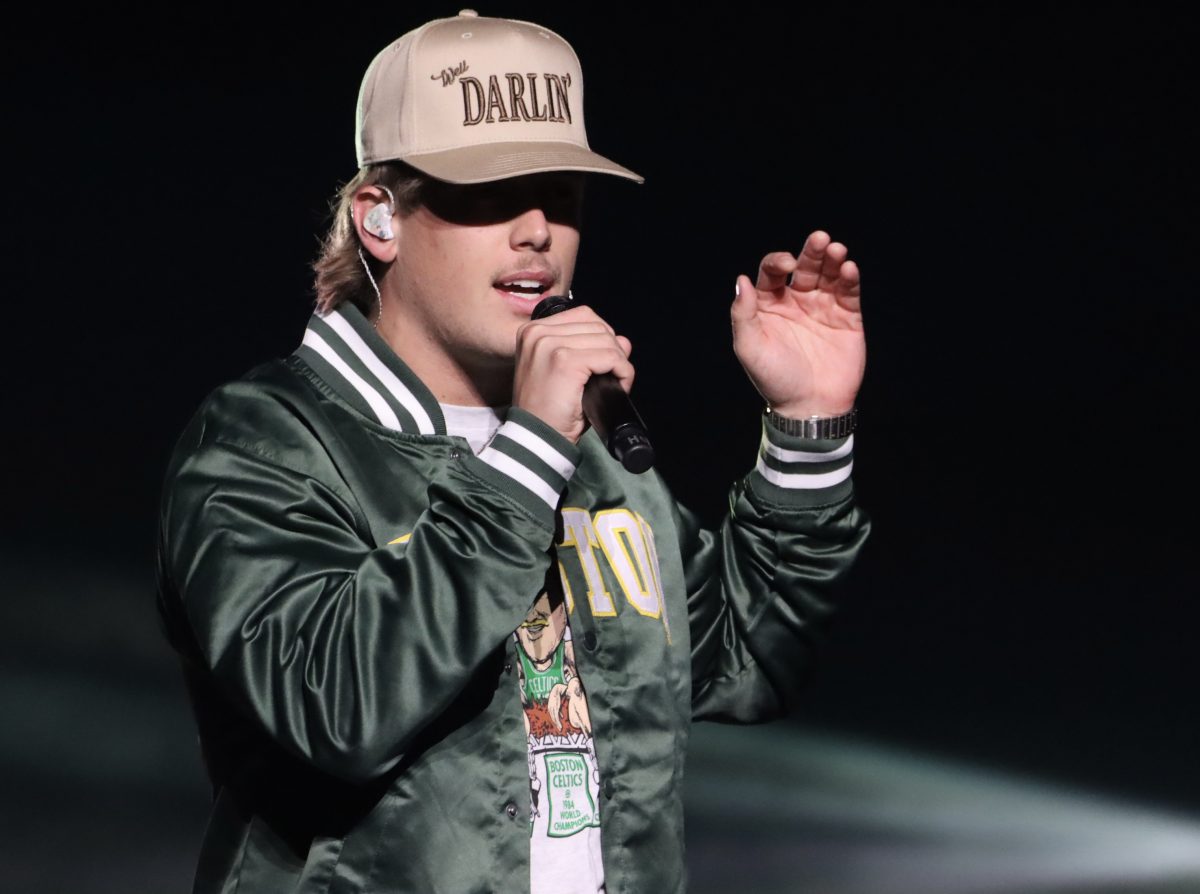 Hudson Westbrook at TD Garden in Boston, Massachusetts on March 5, 2026.