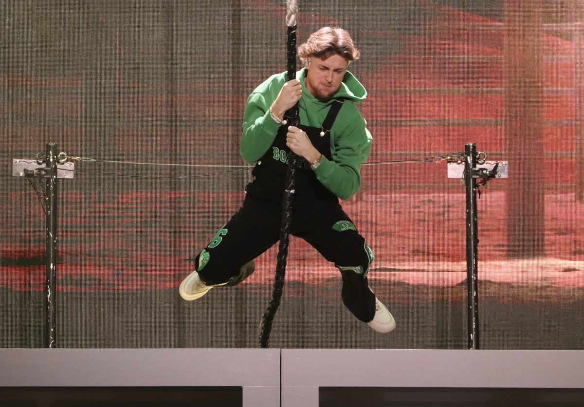 Bailey Zimmerman at TD Garden in Boston, Massachusetts on March 5, 2026.