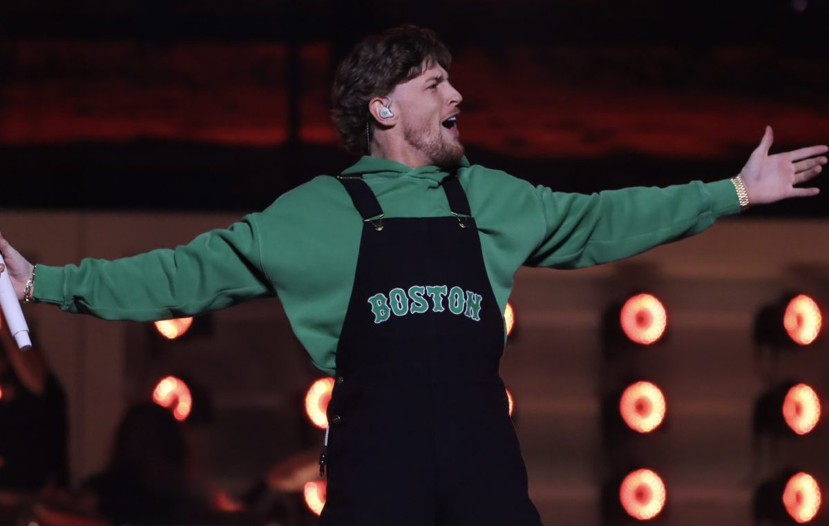 Bailey Zimmerman at TD Garden in Boston, Massachusetts on March 5, 2026.