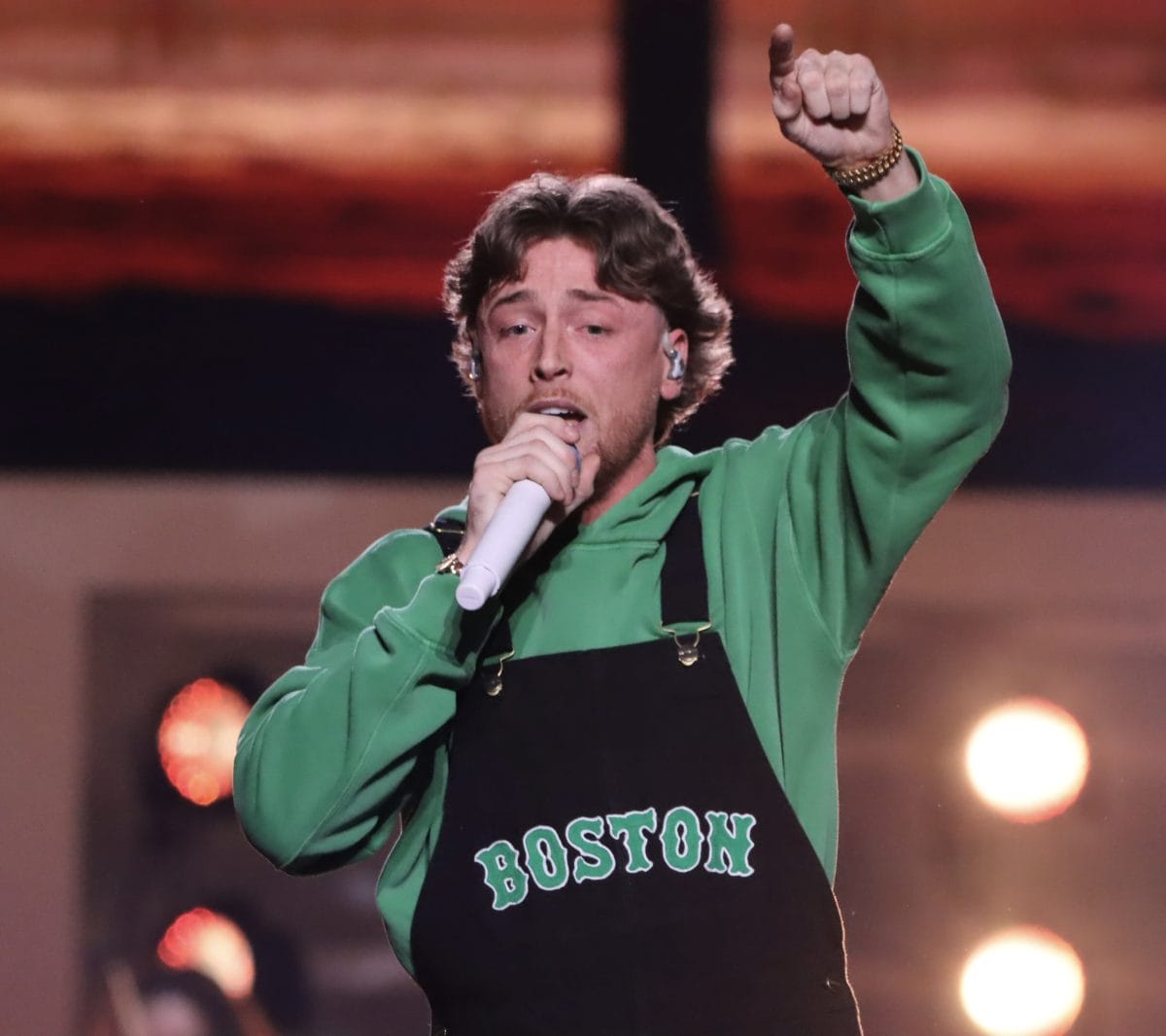 Bailey Zimmerman at TD Garden in Boston, Massachusetts on March 5, 2026.