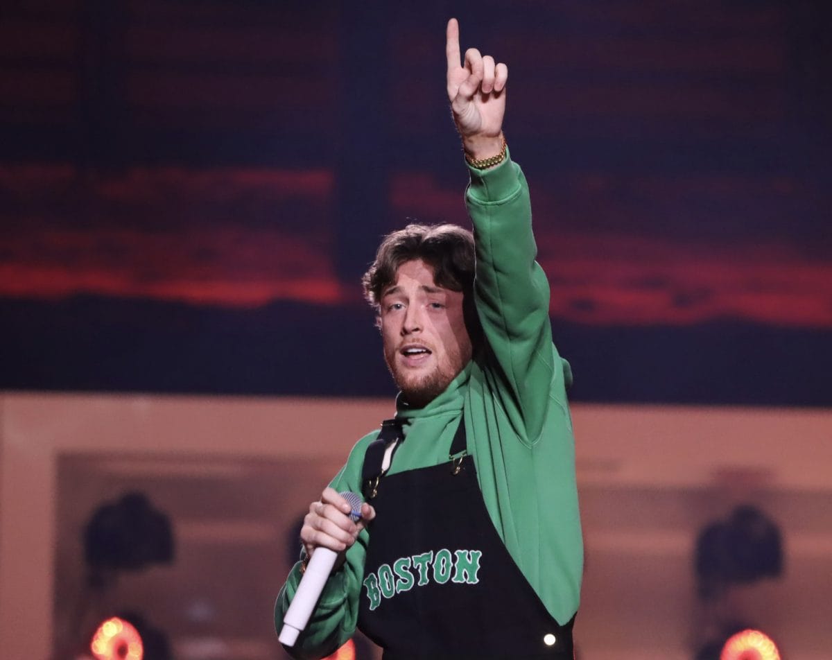 Bailey Zimmerman at TD Garden in Boston, Massachusetts on March 5, 2026.