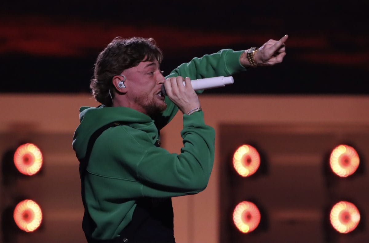 Bailey Zimmerman at TD Garden in Boston, Massachusetts on March 5, 2026.