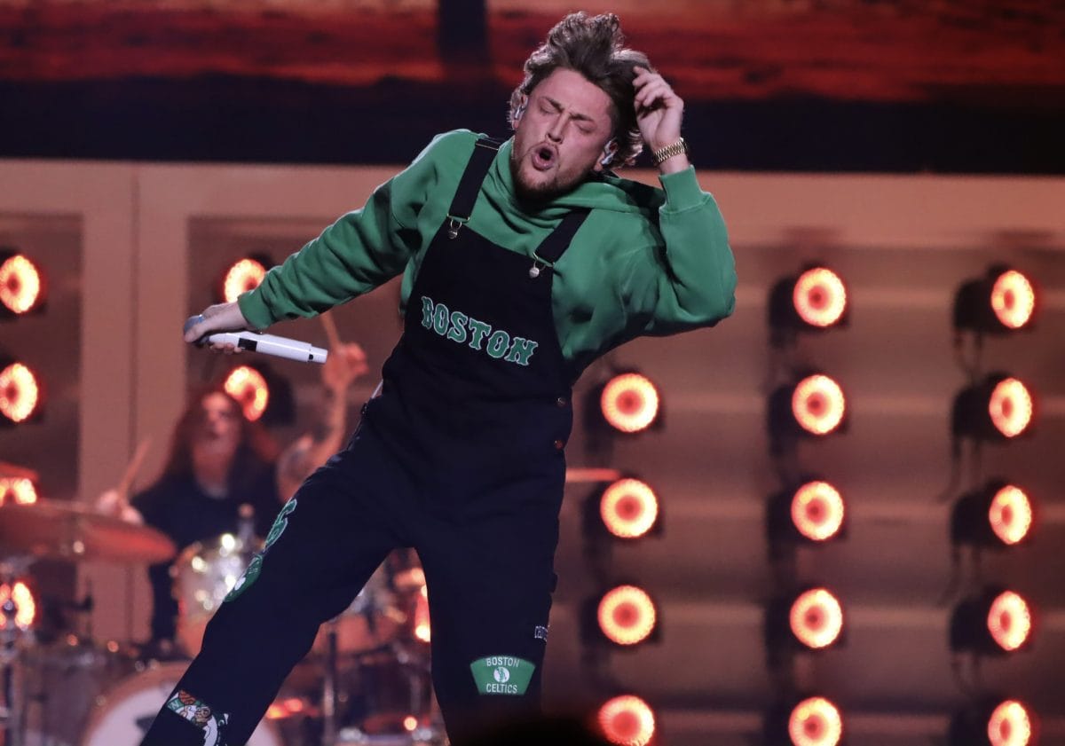 Bailey Zimmerman at TD Garden in Boston, Massachusetts on March 5, 2026.