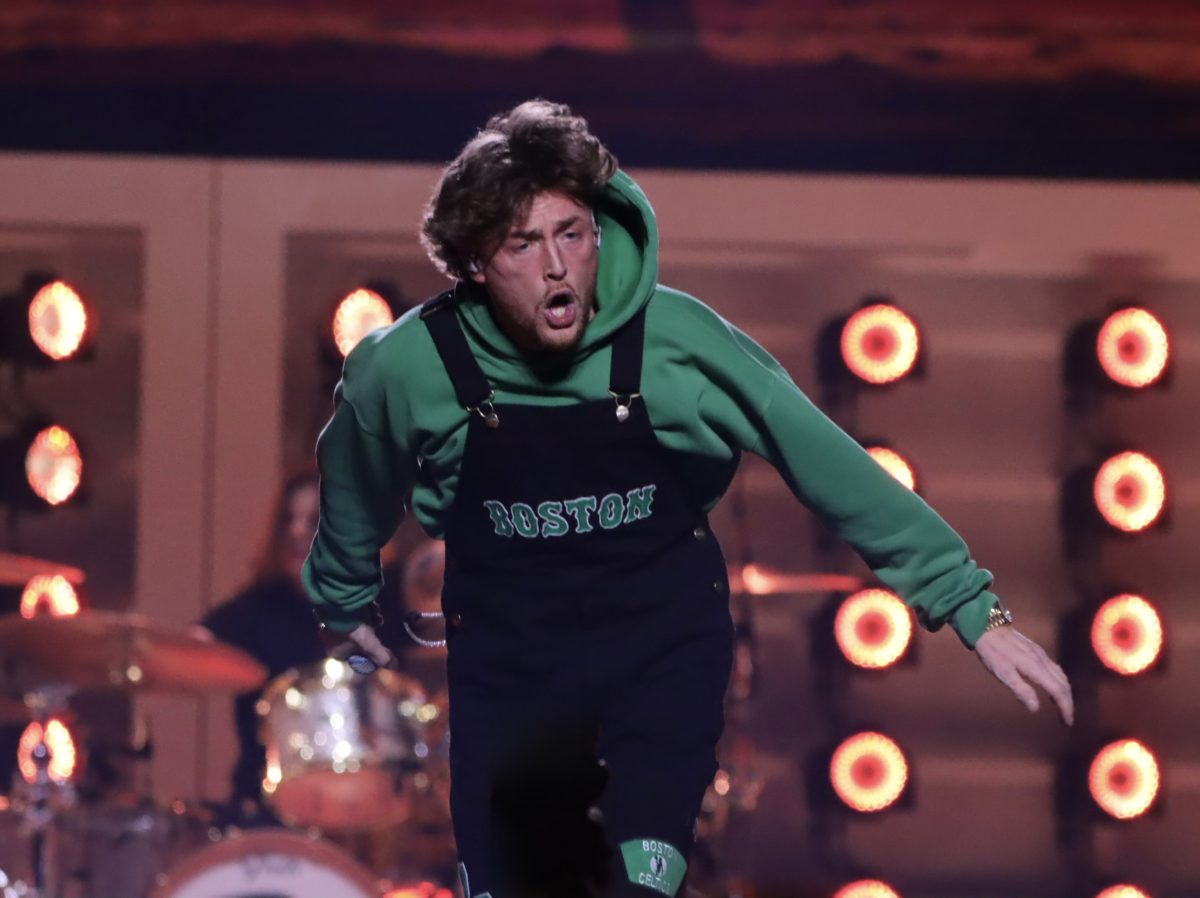 Bailey Zimmerman at TD Garden in Boston, Massachusetts on March 5, 2026.