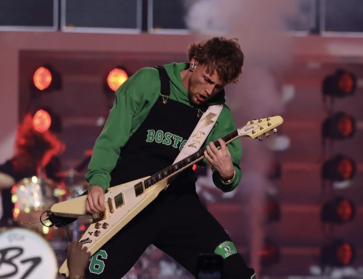 Bailey Zimmerman at TD Garden in Boston, Massachusetts on March 5, 2026.