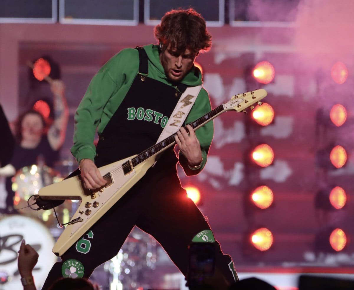 Bailey Zimmerman at TD Garden in Boston, Massachusetts on March 5, 2026.