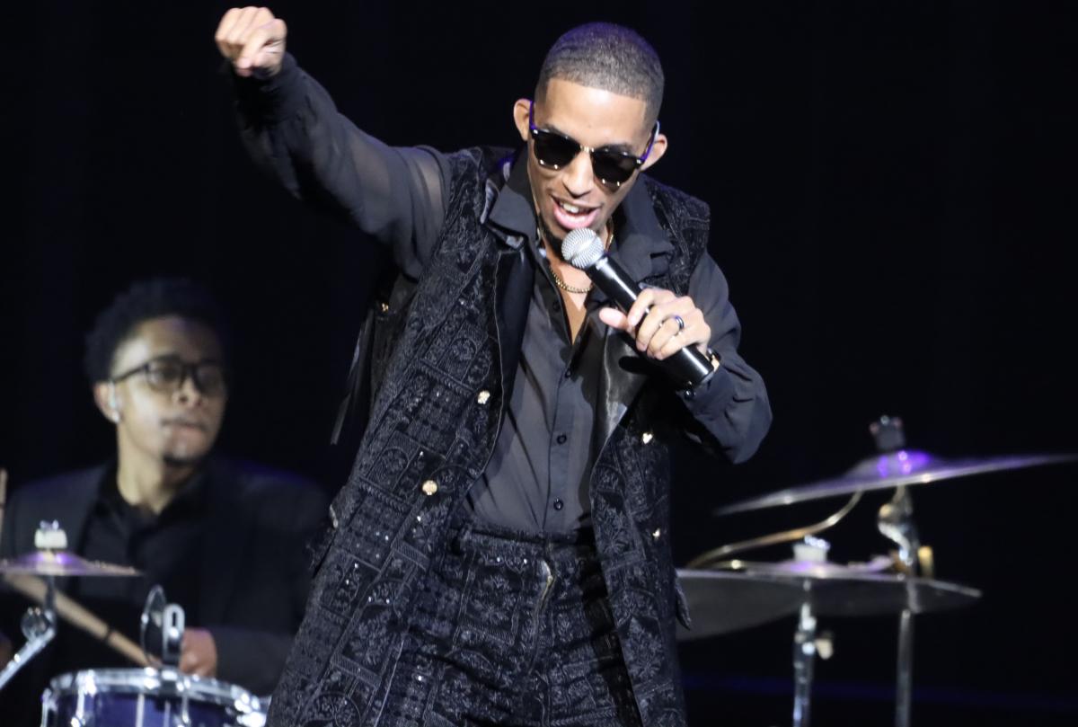 Dreion at the Mohegan Sun Arena in Uncasville, CT on December 18, 2024.