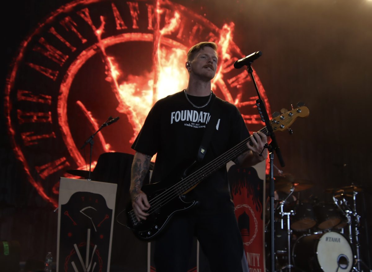 The Amity Affliction at The Summer of Loud Festival at the Xfinity Center in Mansfield, MA on 7/22/2025.