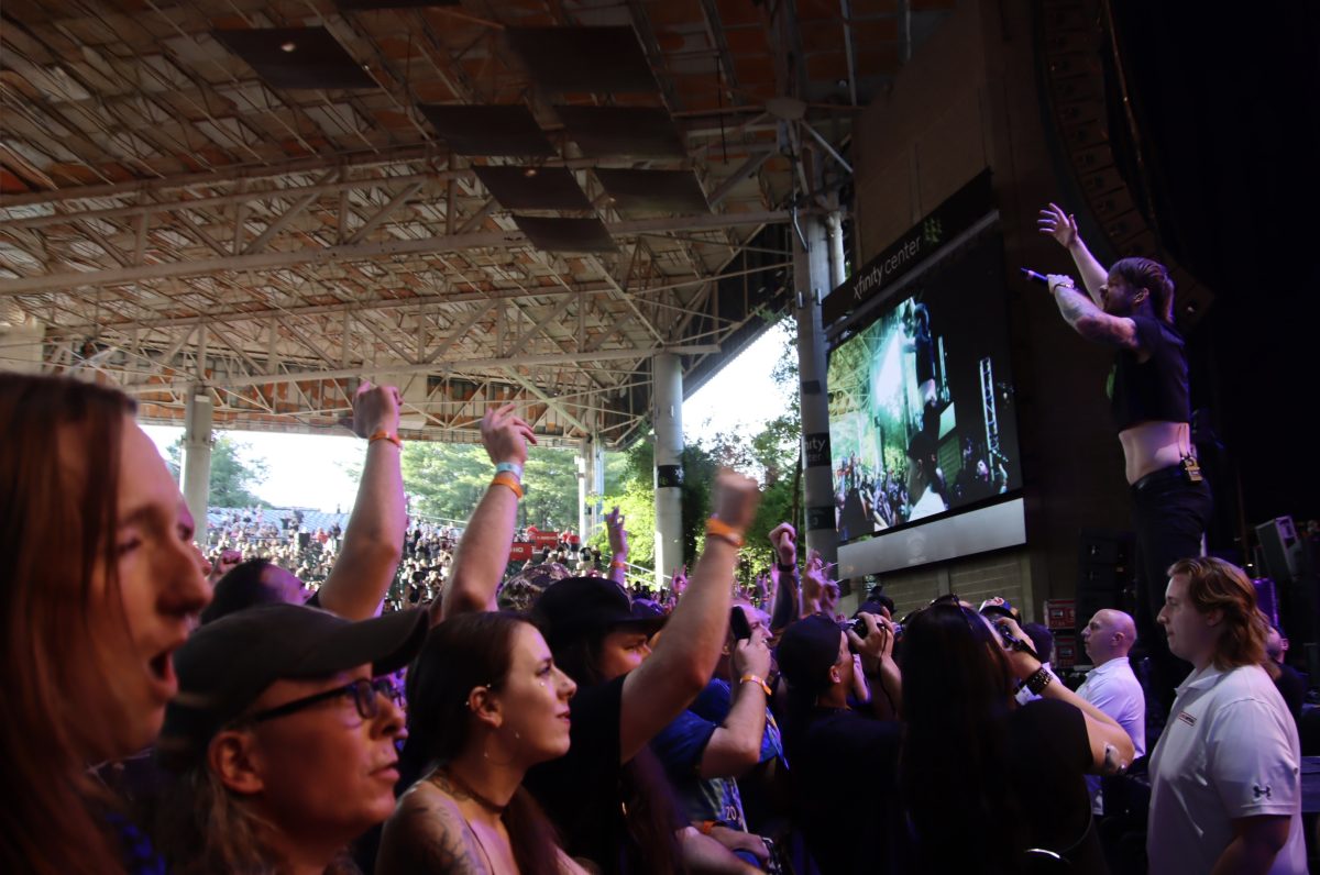 Beartooth at The Summer of Loud Festival at the Xfinity Center in Mansfield, MA on 7/22/2025.