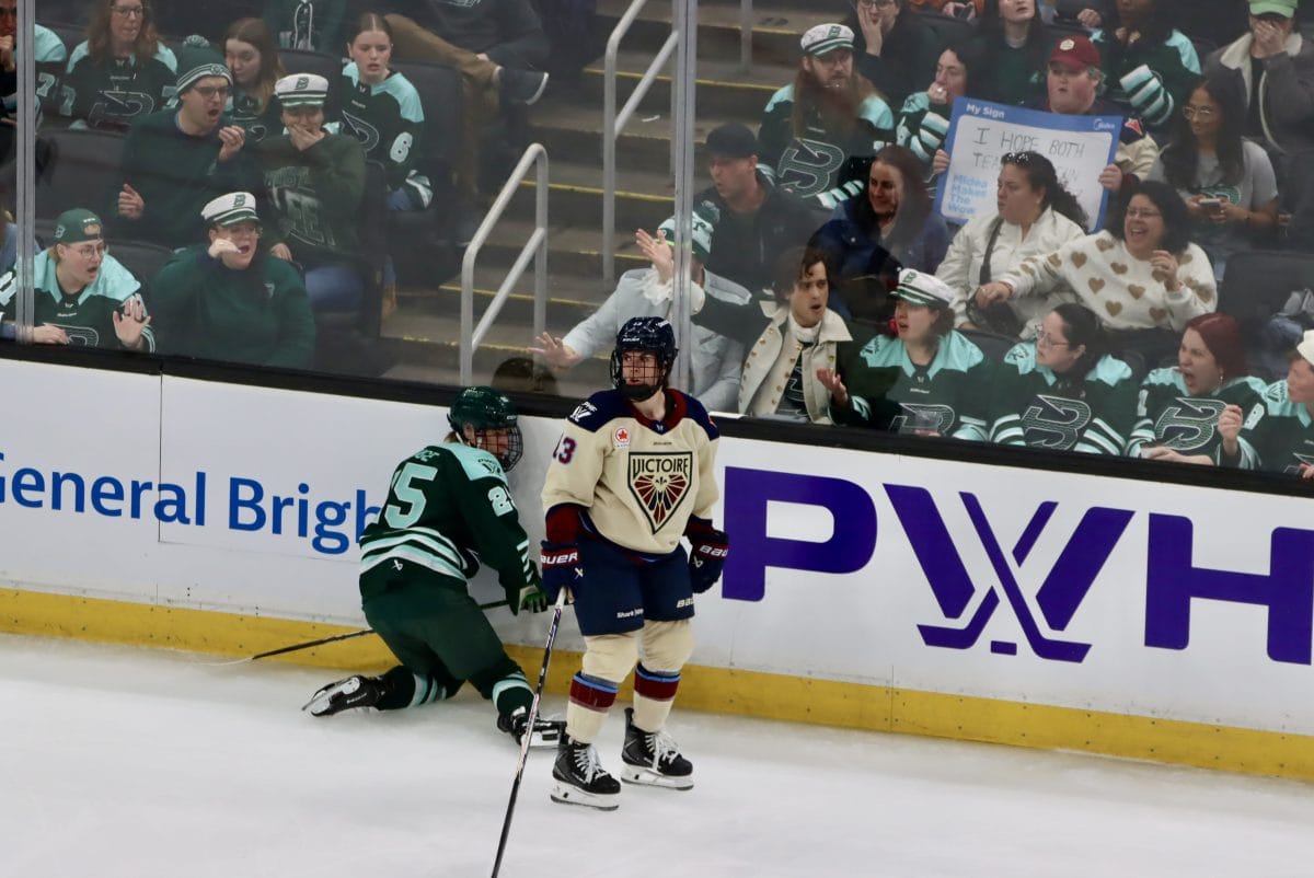Boston Fleet vs Montreal Victoire at TD Garden in Boston, MA on 4/11/2026 