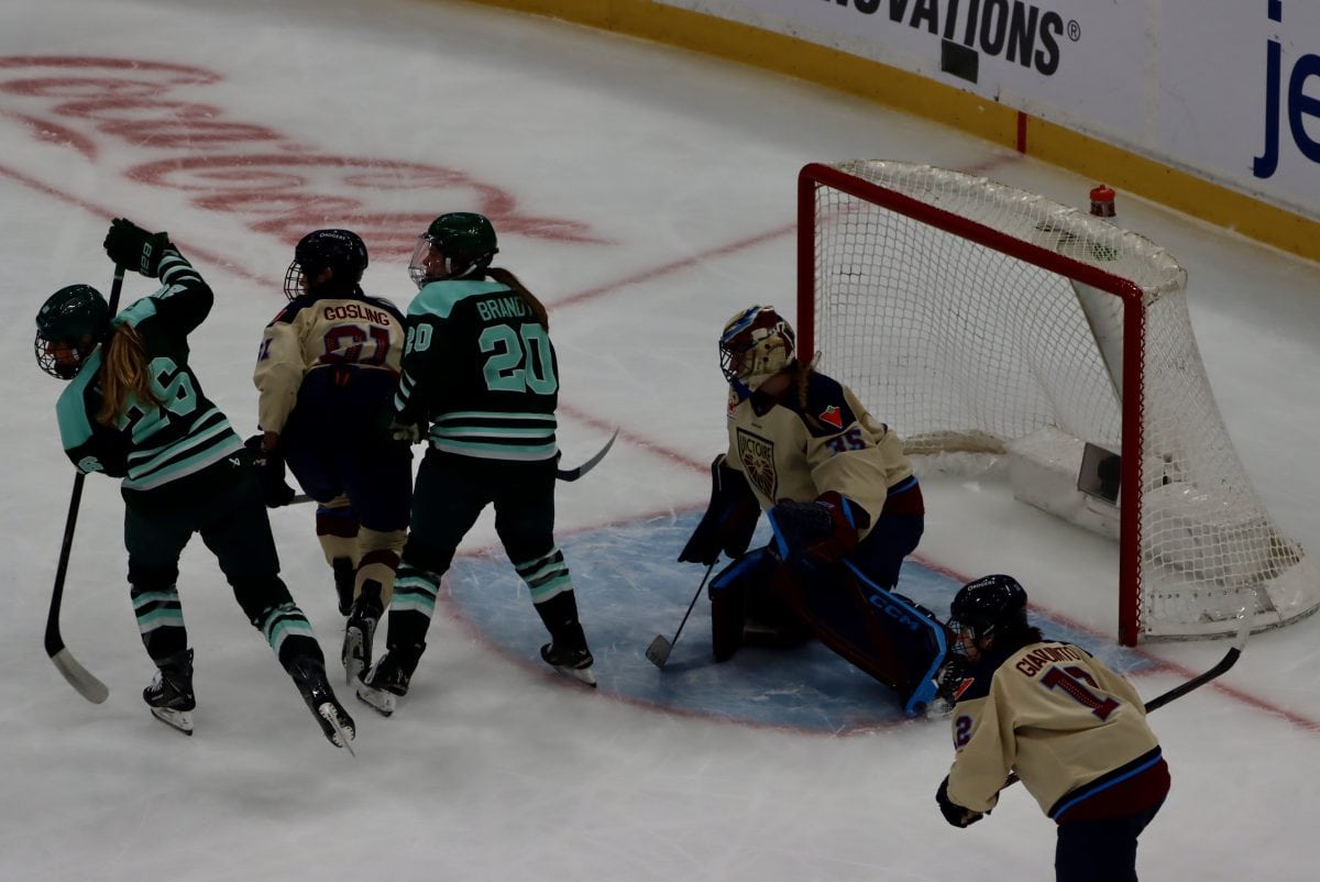 Boston Fleet vs Montreal Victoire at TD Garden in Boston, MA on 4/11/2026 