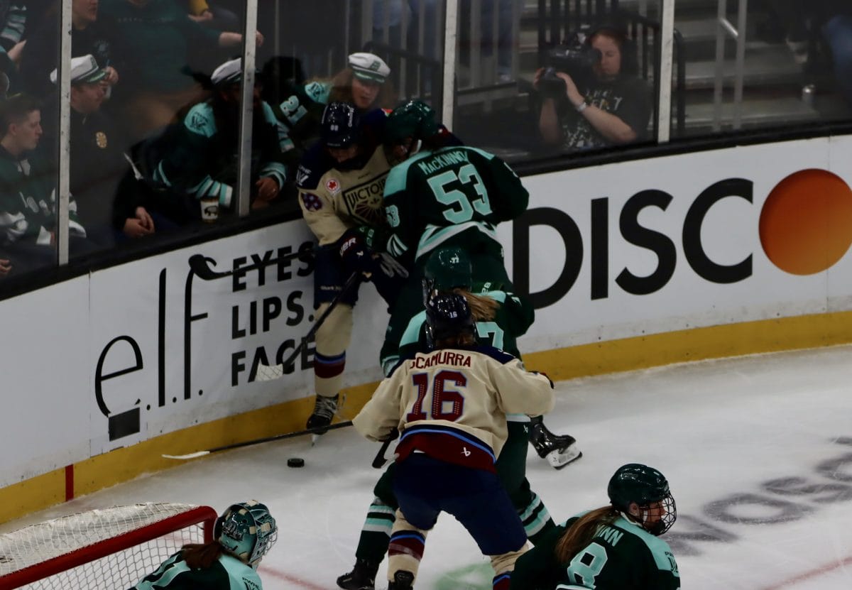 Boston Fleet vs Montreal Victoire at TD Garden in Boston, MA on 4/11/2026 
