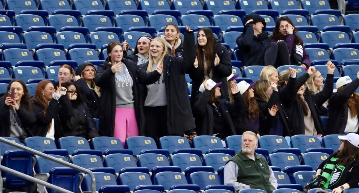Boston Legacy FC VS North Carolina Courage at Gillette Stadium in Foxborough, Massachusetts on April 29, 2026.