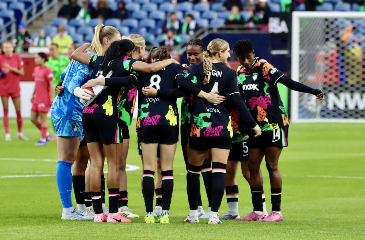 Boston Legacy FC VS North Carolina Courage at Gillette Stadium in Foxborough, Massachusetts on April 29, 2026.