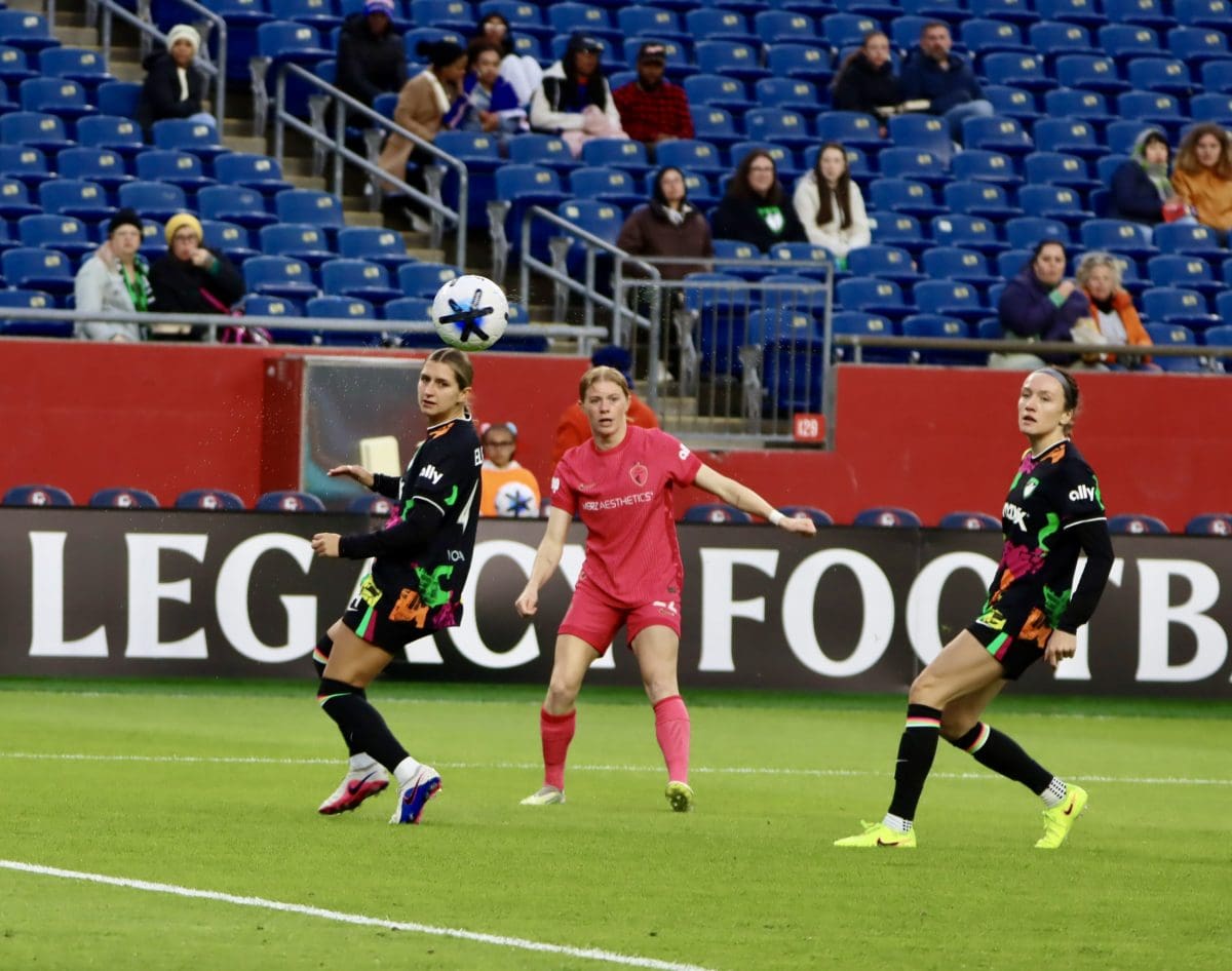 Boston Legacy FC VS North Carolina Courage at Gillette Stadium in Foxborough, Massachusetts on April 29, 2026.