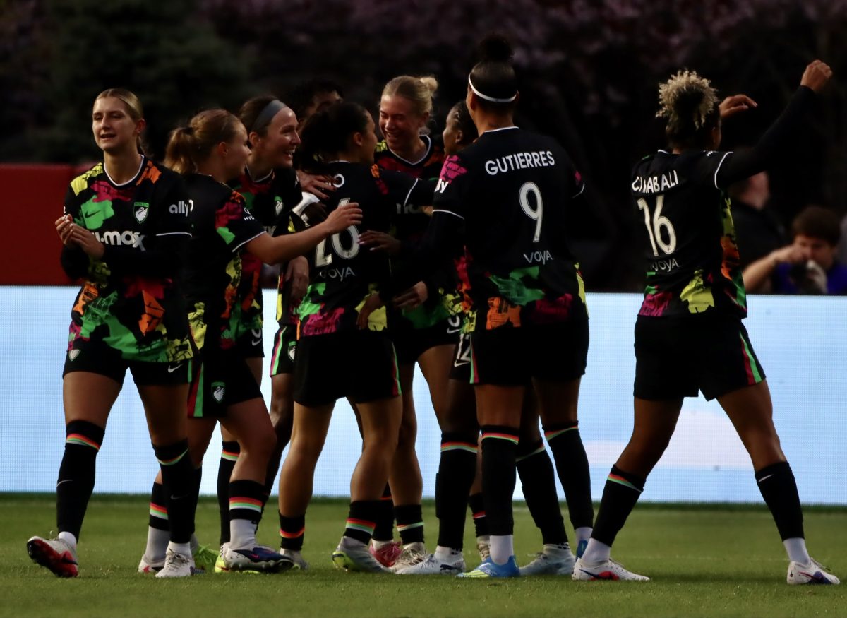 Boston Legacy FC VS North Carolina Courage at Gillette Stadium in Foxborough, Massachusetts on April 29, 2026.