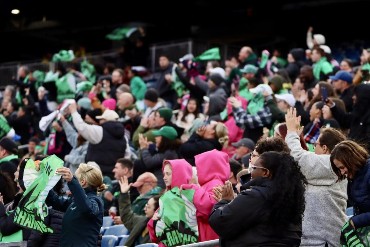 Boston Legacy FC VS North Carolina Courage at Gillette Stadium in Foxborough, Massachusetts on April 29, 2026.