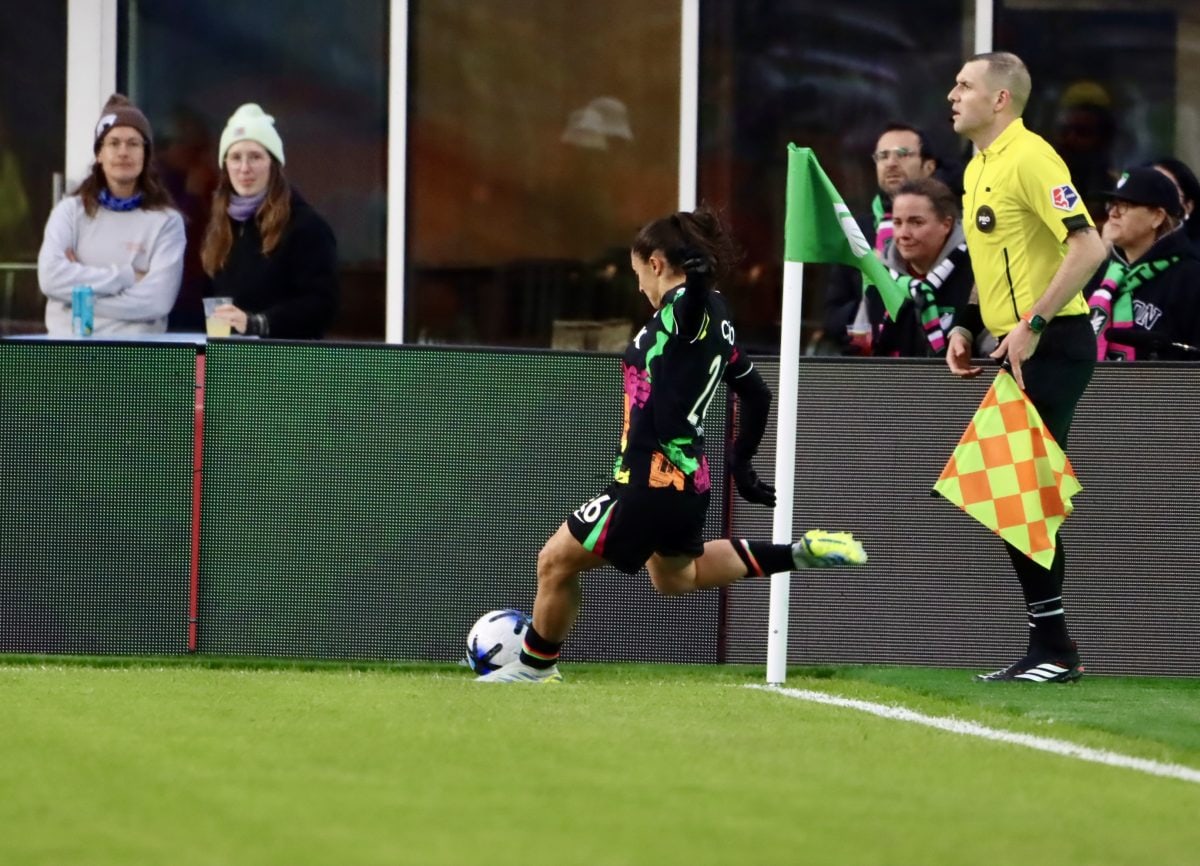 Boston Legacy FC VS North Carolina Courage at Gillette Stadium in Foxborough, Massachusetts on April 29, 2026.