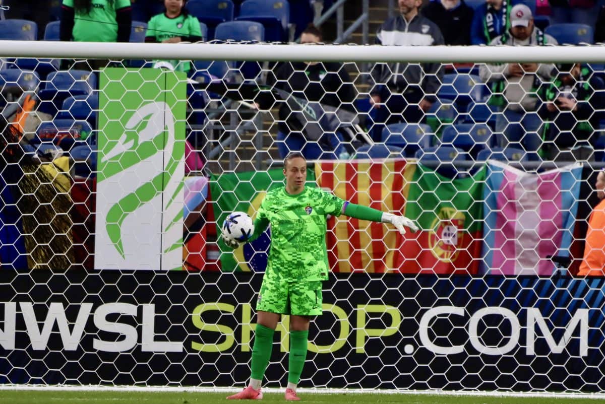 Boston Legacy FC VS North Carolina Courage at Gillette Stadium in Foxborough, Massachusetts on April 29, 2026.