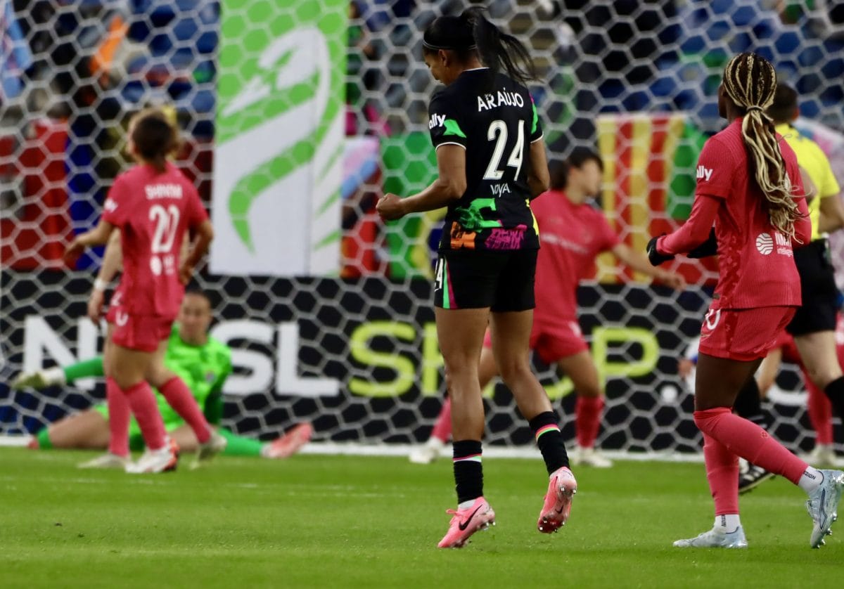 Boston Legacy FC VS North Carolina Courage at Gillette Stadium in Foxborough, Massachusetts on April 29, 2026.