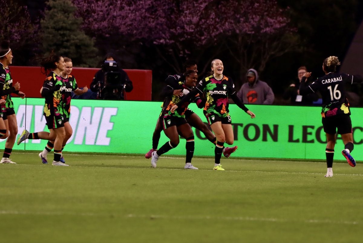 Boston Legacy FC VS North Carolina Courage at Gillette Stadium in Foxborough, Massachusetts on April 29, 2026.