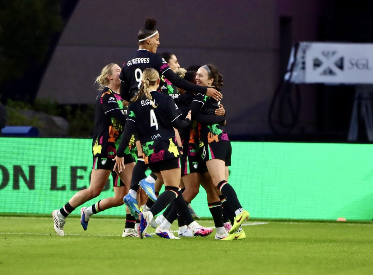 Boston Legacy FC VS North Carolina Courage at Gillette Stadium in Foxborough, Massachusetts on April 29, 2026.