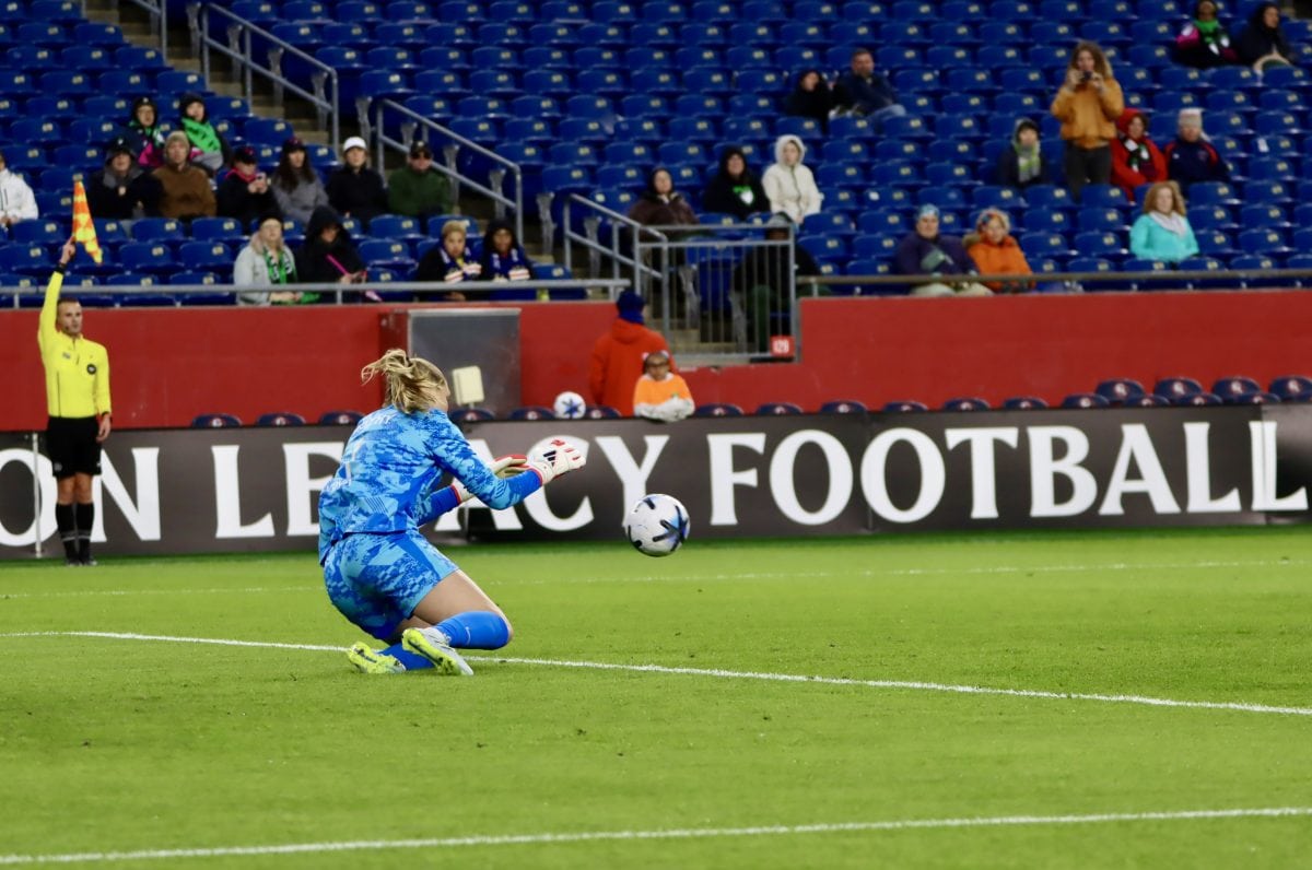 Boston Legacy FC VS North Carolina Courage at Gillette Stadium in Foxborough, Massachusetts on April 29, 2026.
